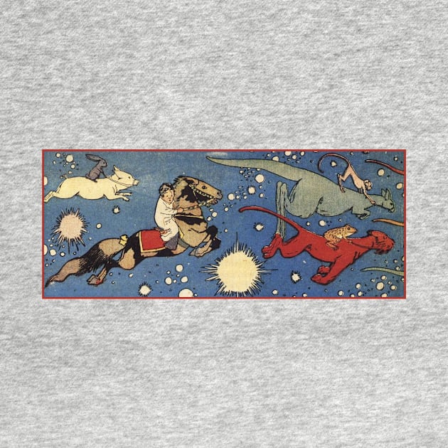 Little Nemo Ride Through The Cosmos by Public Domain Comics